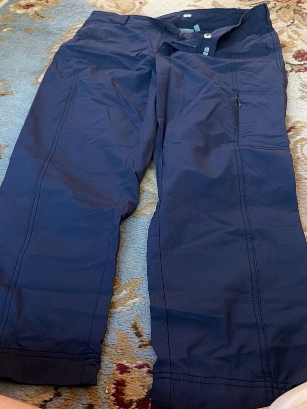 Athleta Navy Blue Lightweight Track Joggers